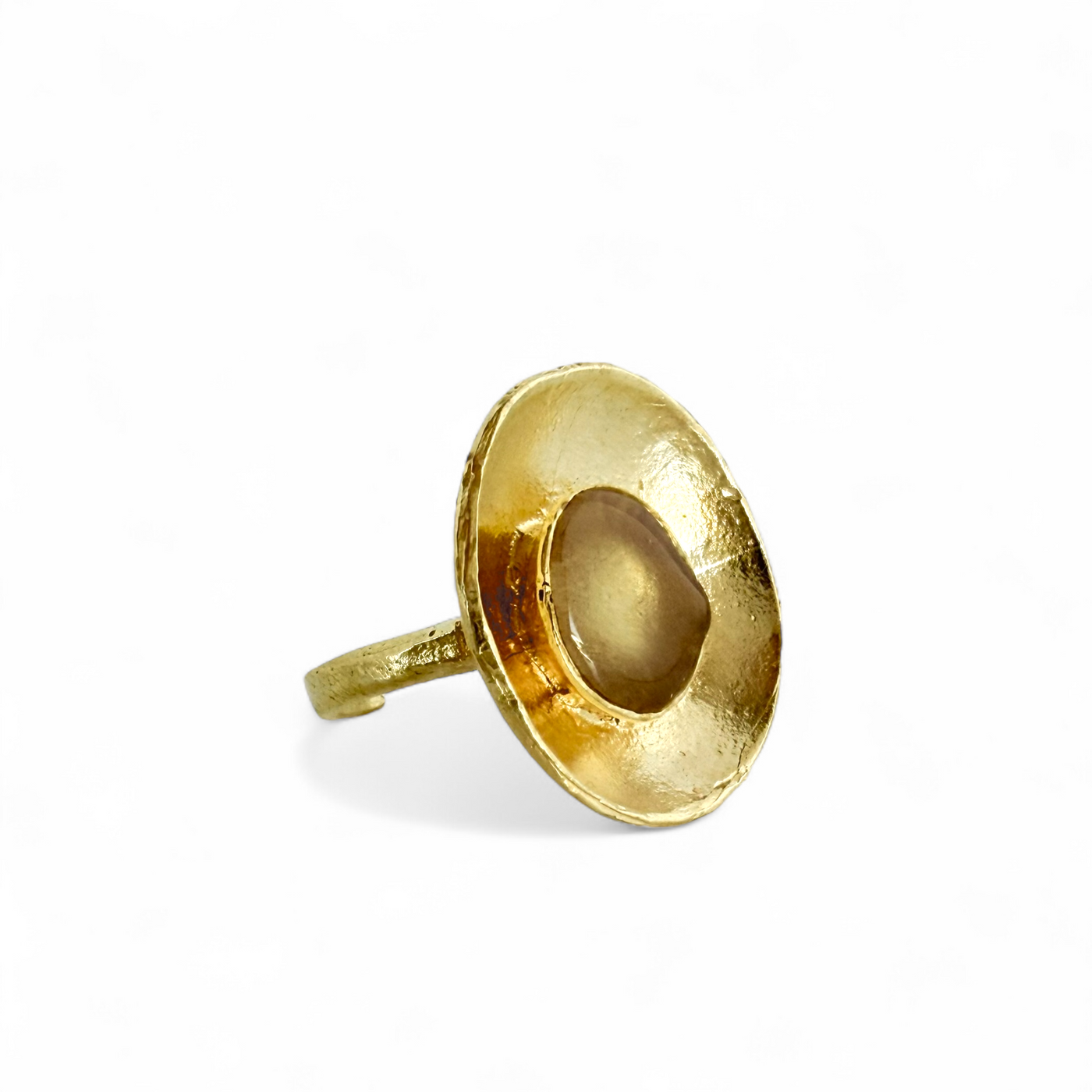 Halo Ring - Forsythia - Gold