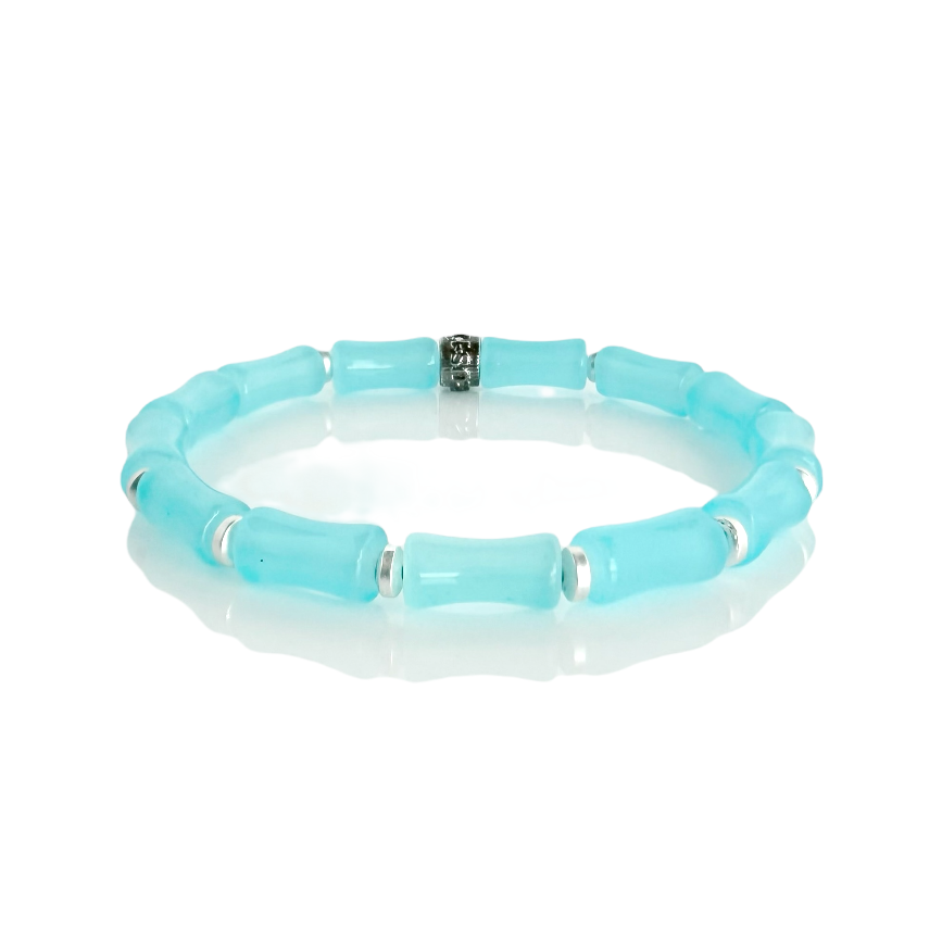Millie - Sky Blue with Silver