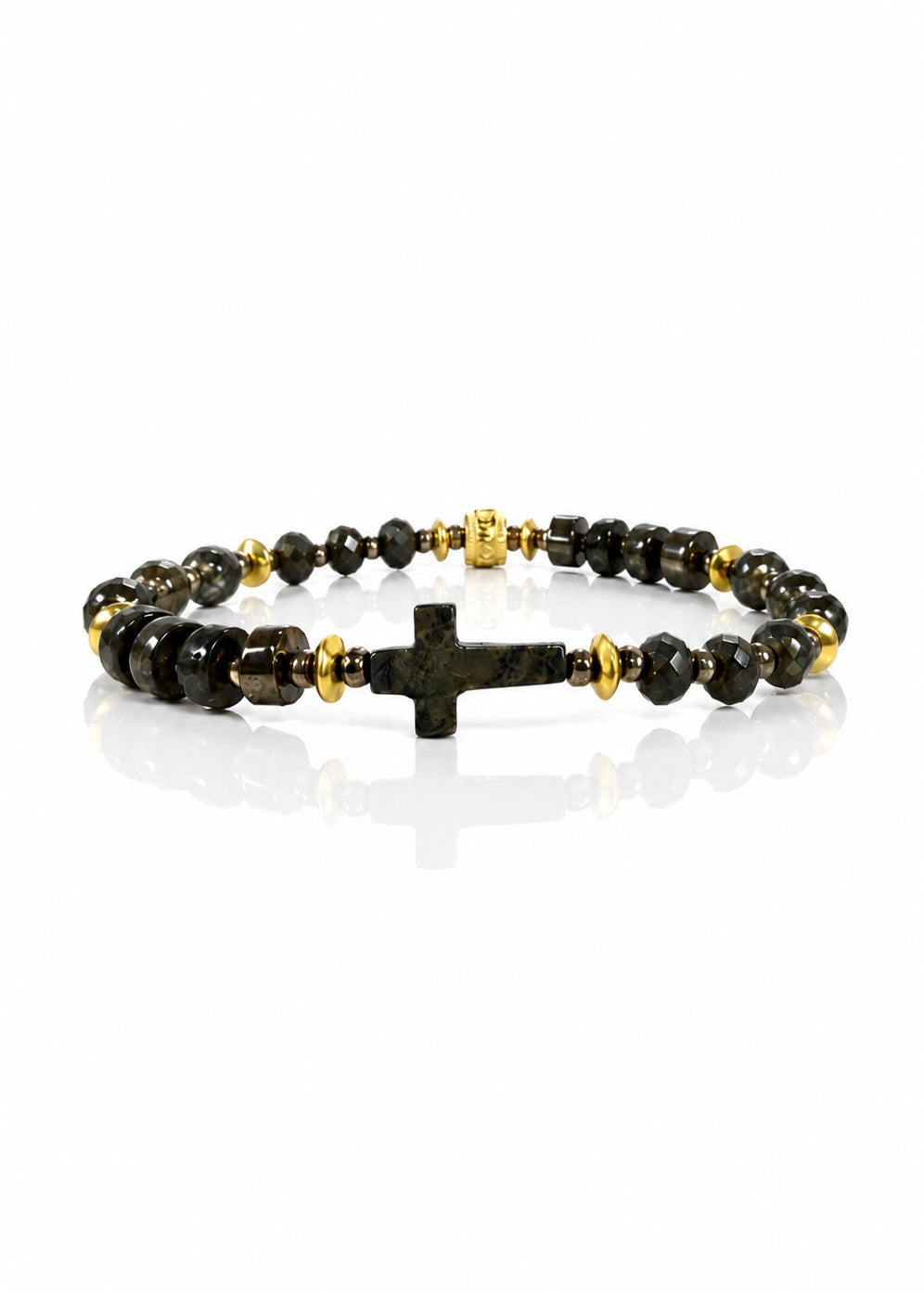 Pyrite Faith Cross
