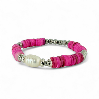 Baroque Pearl in Hot Pink