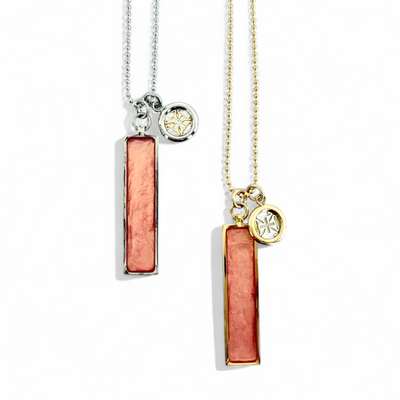 Sawyer Necklace Silver - Papaya