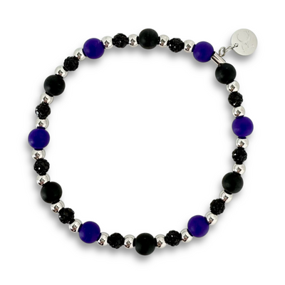 Kaleidoscope Mini Black, Black, Purple - Silver
