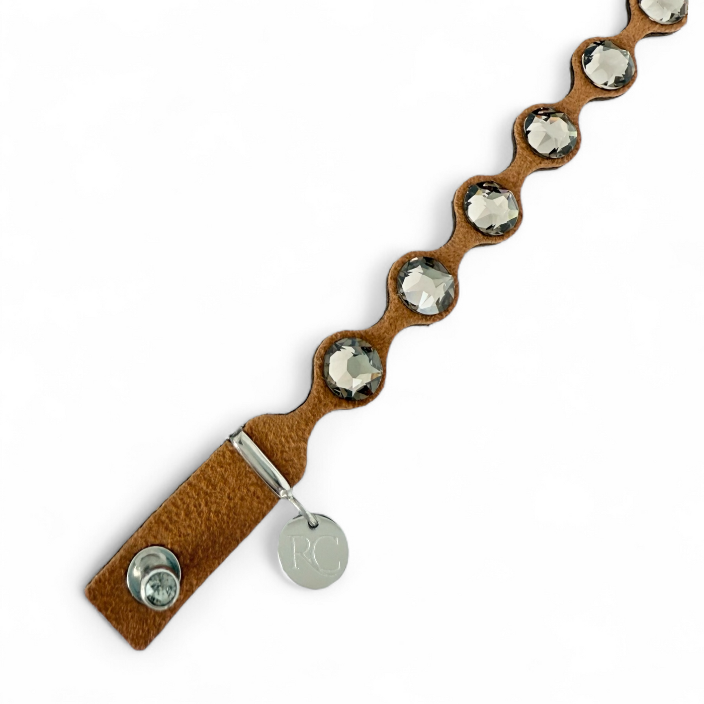 Kenna - Scalloped Wrap With Crystals #7-11