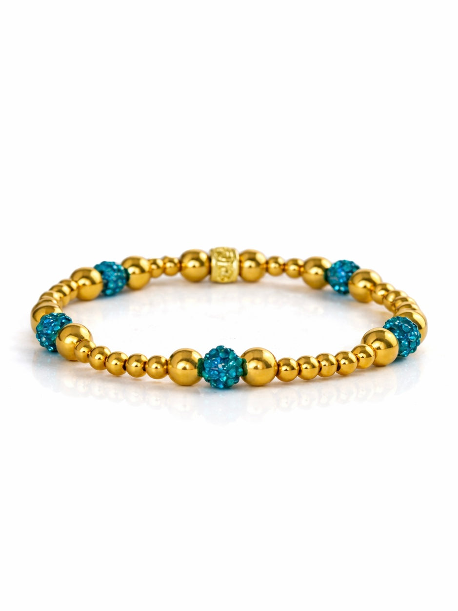 Ireland Quint Icon - Turquoise (Gold)