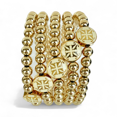 Hadlee White 6mm - Gold