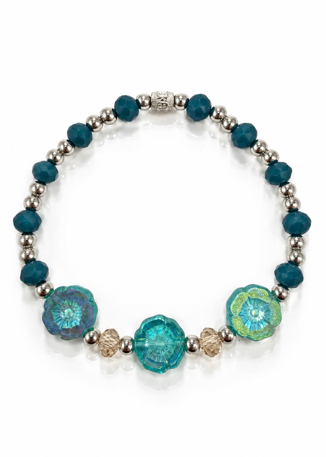 Pressed Flowers - Turquoise