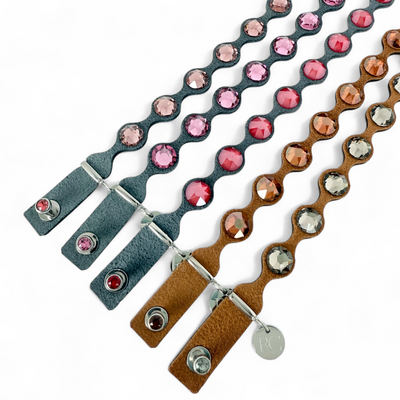Kenna - Scalloped Wrap With Crystals #7-11