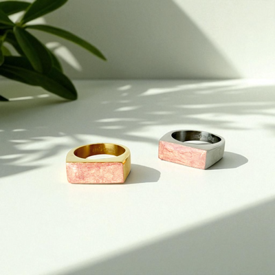 Papaya Bar Ring - Silver