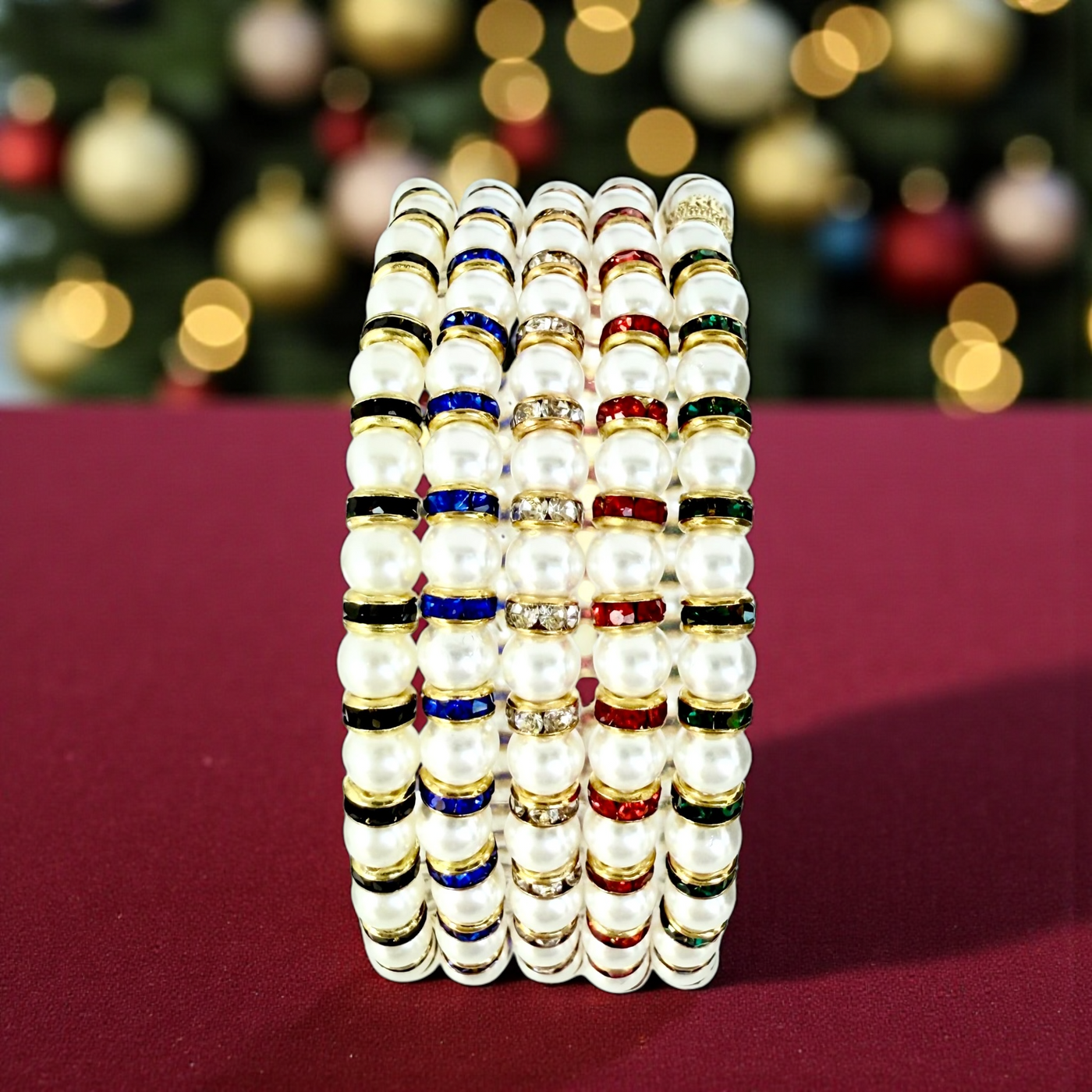 Day 4: Vienna Pearl - Black + Santa Pouch