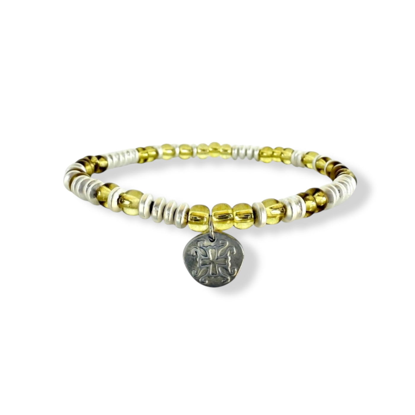 Mary Kate - Light Yellow - Silver