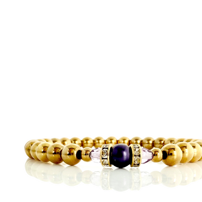 Pearl Bling - Carolina Plum - Gold