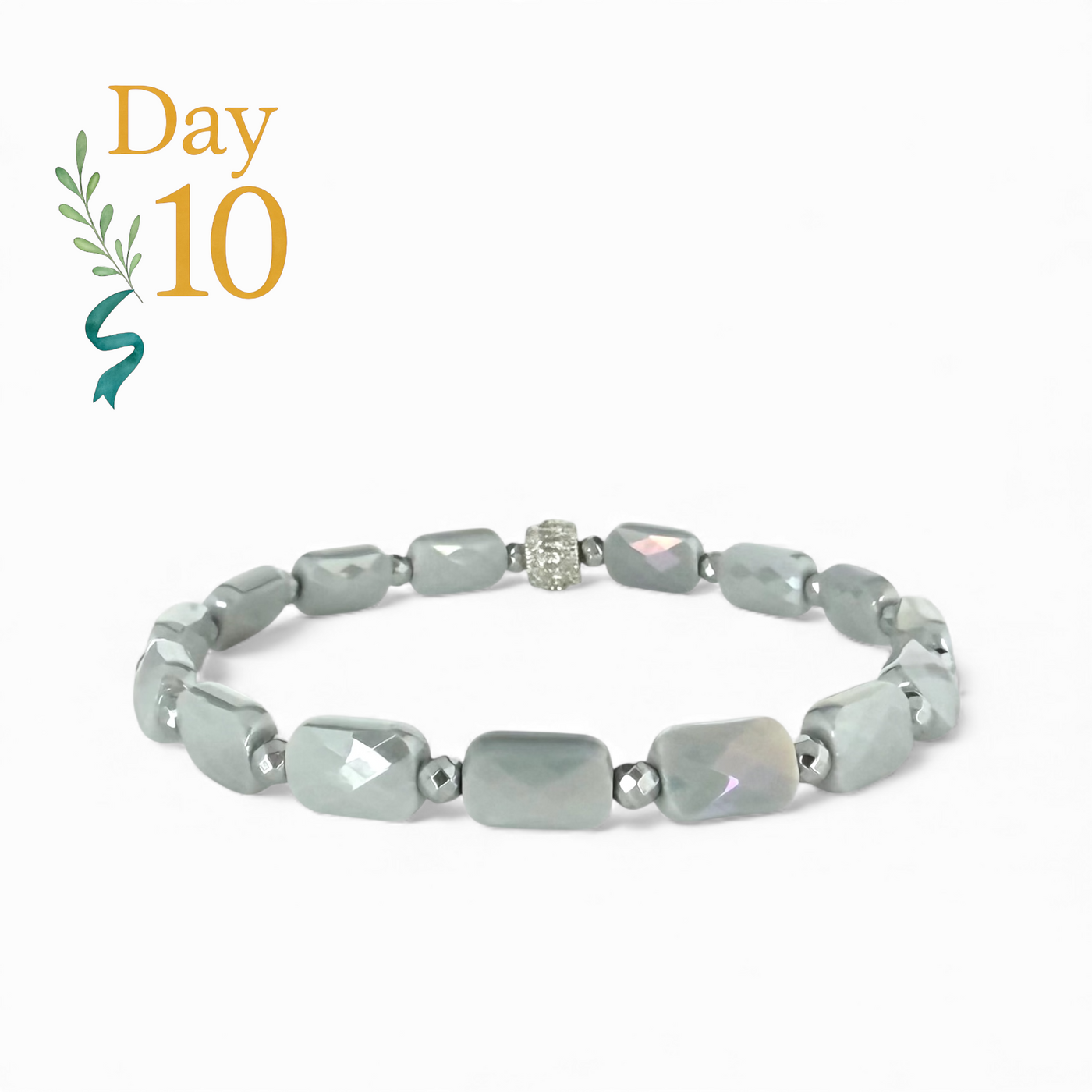Day 10: LENA - Silver Metallic