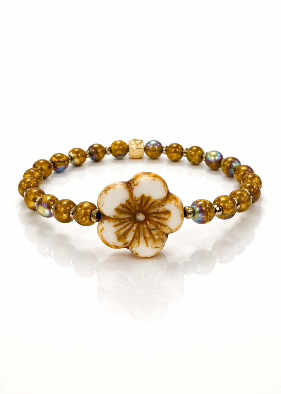 Le Fleur - Single Bloom Antique Gold