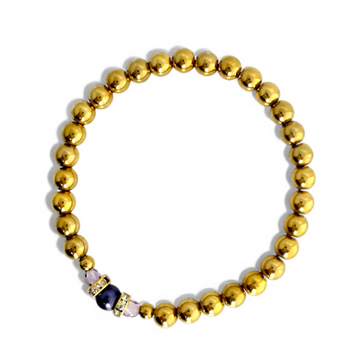 Pearl Bling - Carolina Plum - Gold