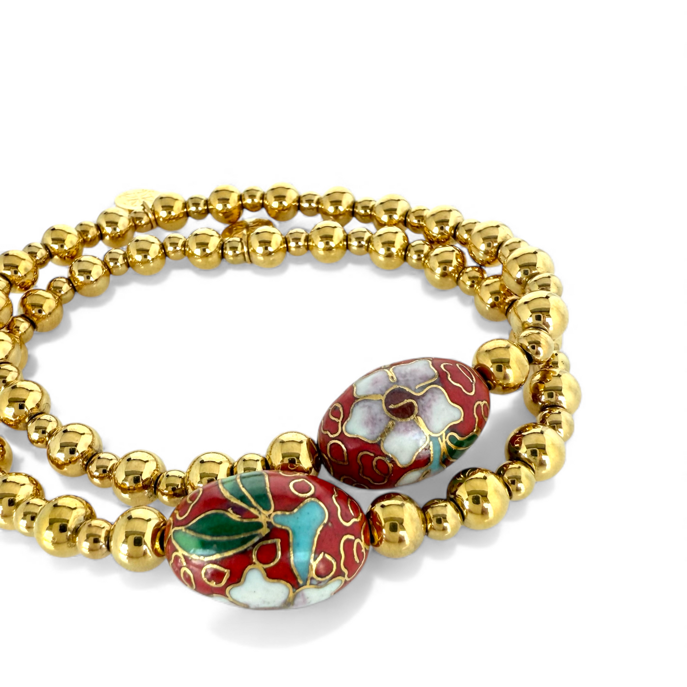 Day 6: Matryoska Imperial Red - Oval + Santa Pouch