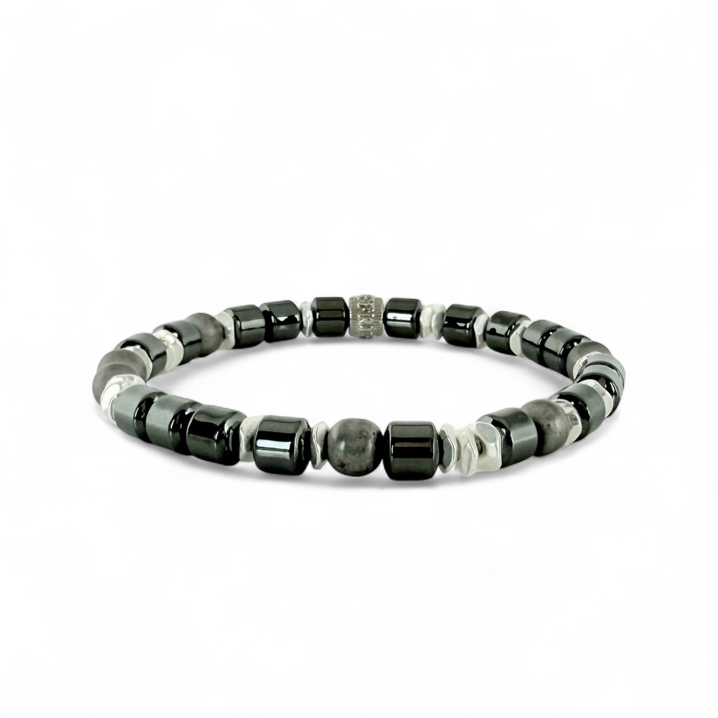Pewter Meets Hematite - Silver