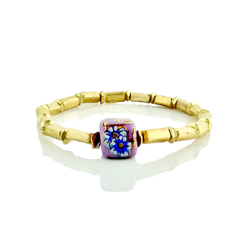 Petals - Lavender with Gold