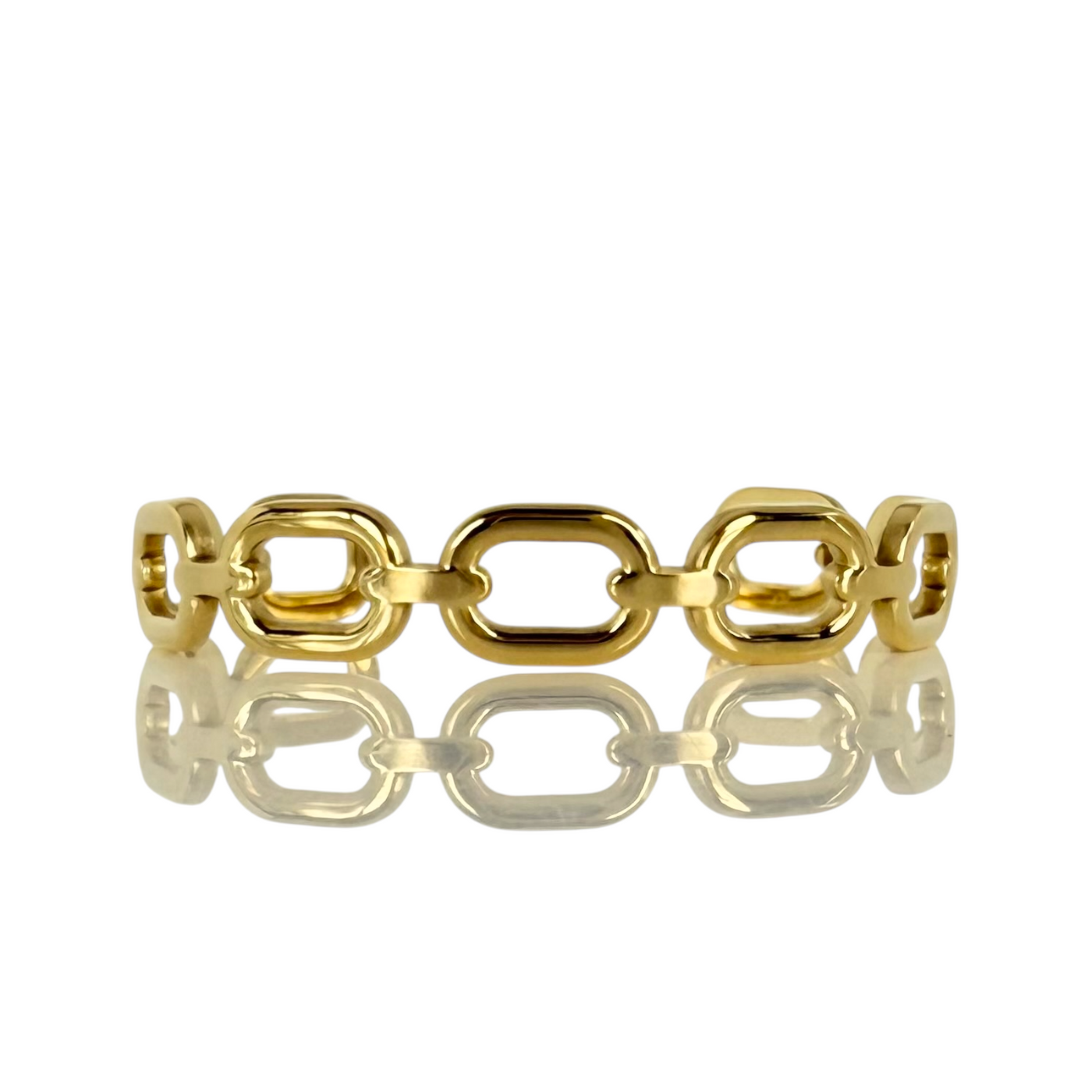 Crete Link Cuff - Gold