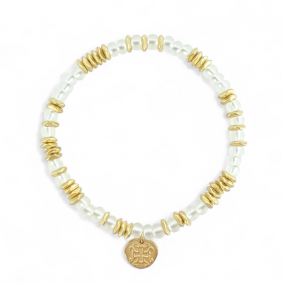 Mary Kate - Soft White - Gold