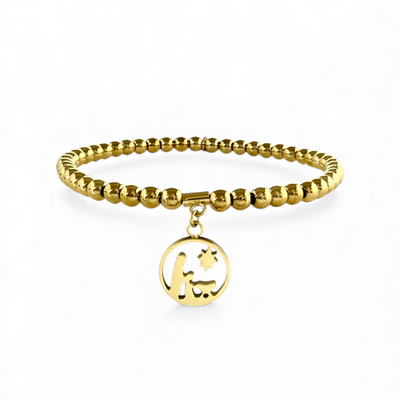 Day 3: Mini Nativity - Gold + Santa Pouch