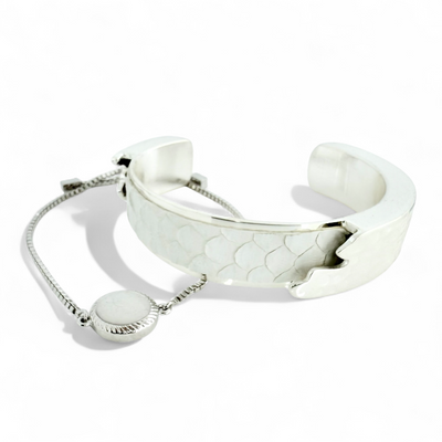 .5 Dallas White Python - Silver