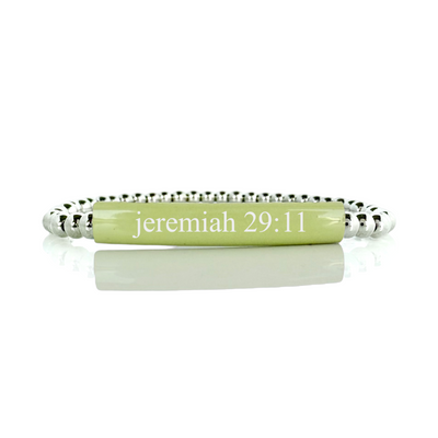 Custom - Kelly Engraved Sun-drenched Lime Plate