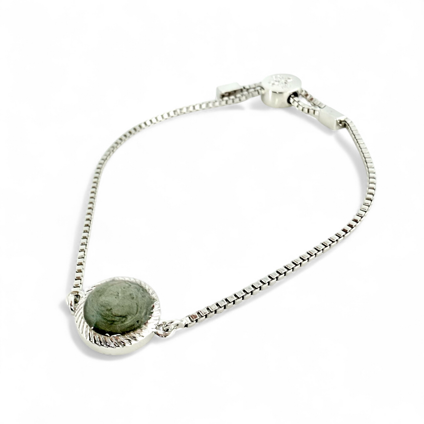 Olivia Marie Slider - Pearlized Silver - Silver