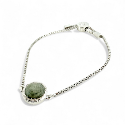 Olivia Marie Slider - Pearlized Silver - Silver