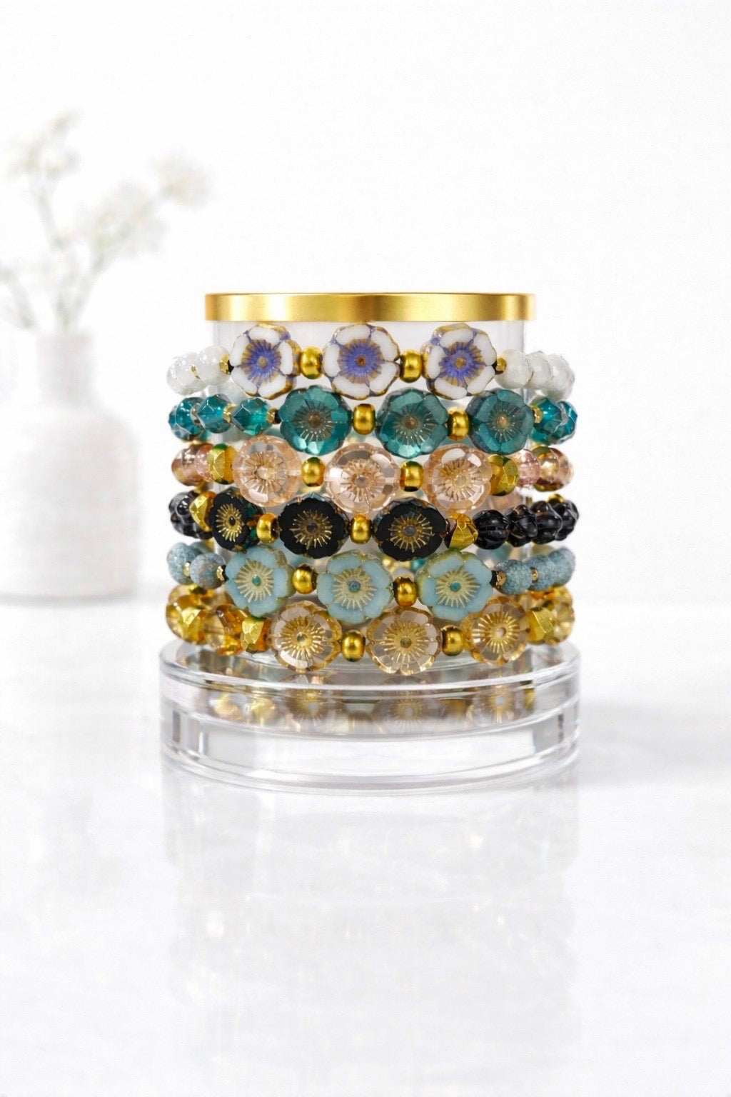 Pressed Flowers - Ivory