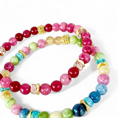 Bennett - Multi Blue, Pink, Gray