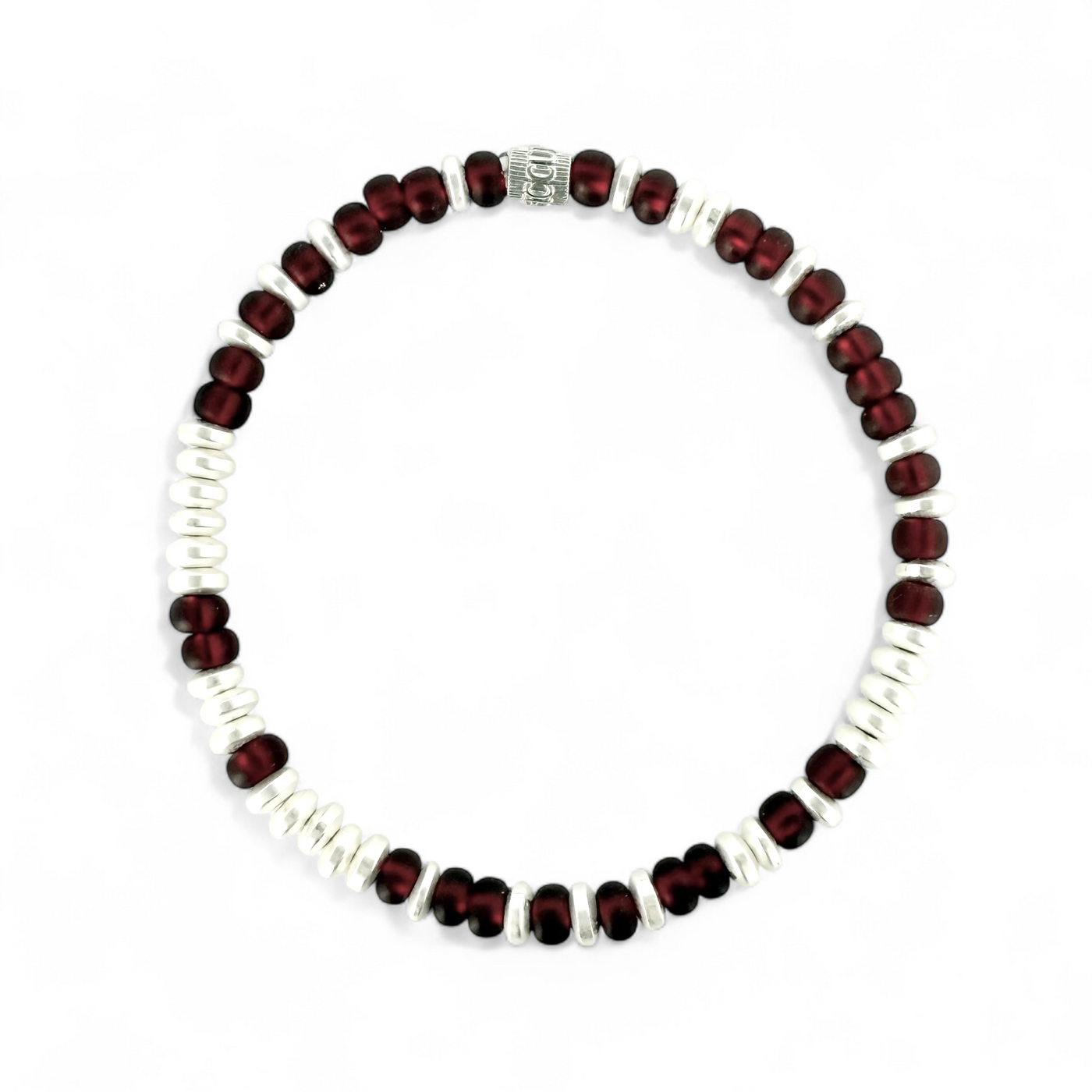 Mary Kate - Soft Garnet - Silver