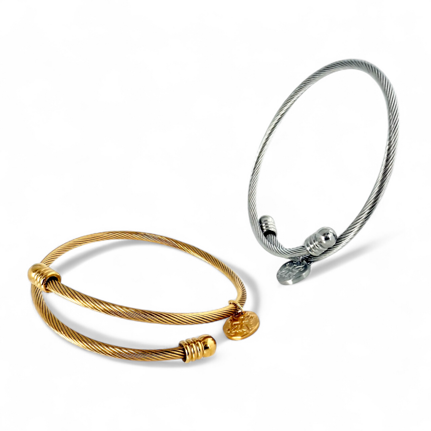 Sleek and Sassy Bangle - Gold