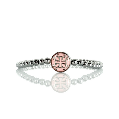 Hadlee Light Pink 4mm - Silver