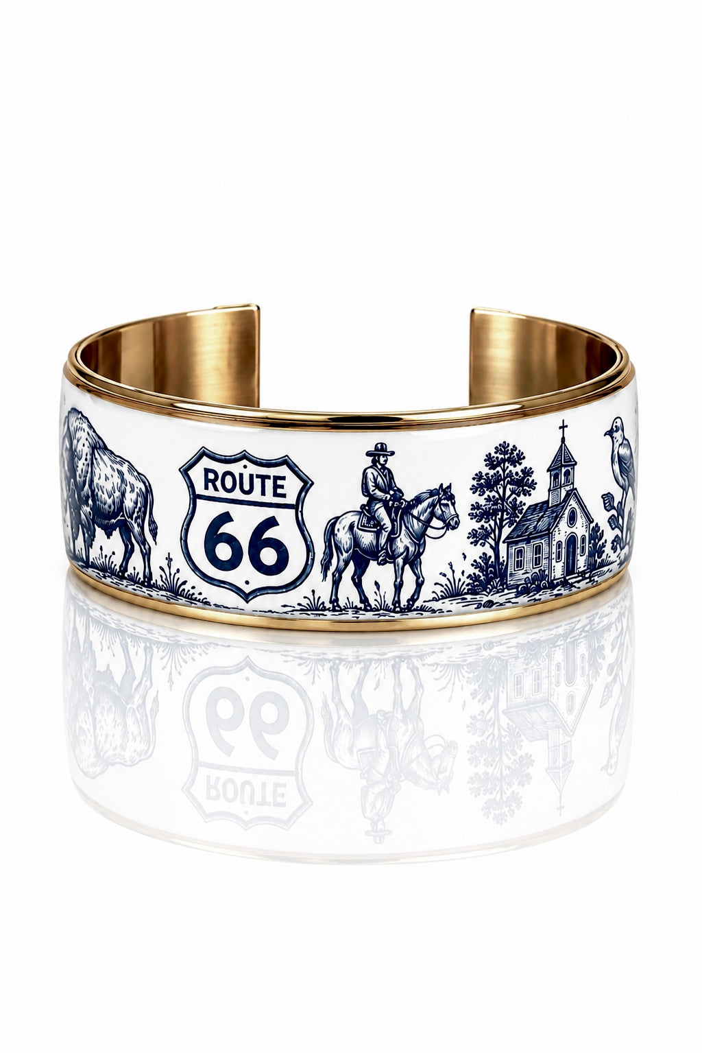 Art Deco  - Oklahoma Vintage (Gold)