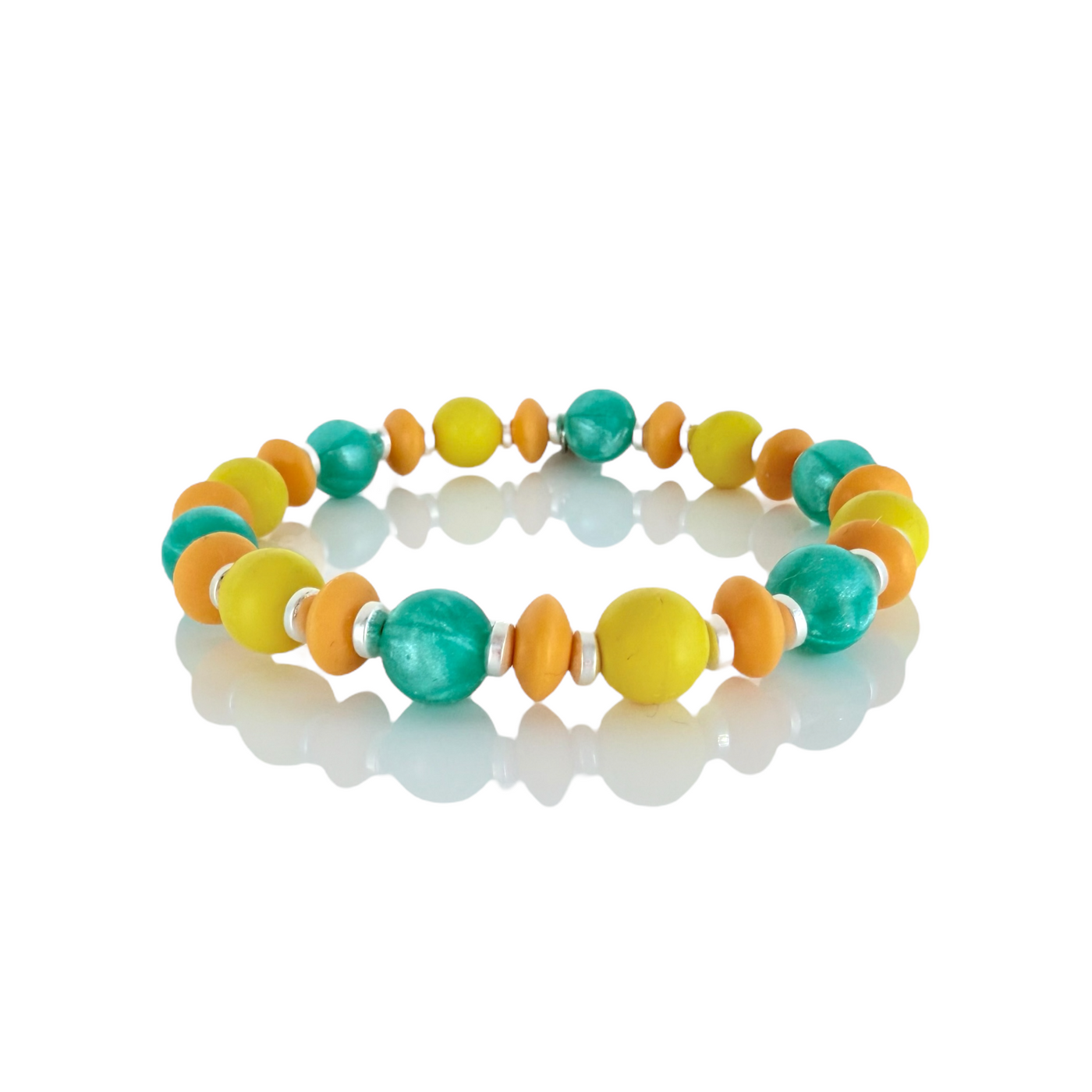 Mrs. Brady - Yellow - Orange - Turquoise