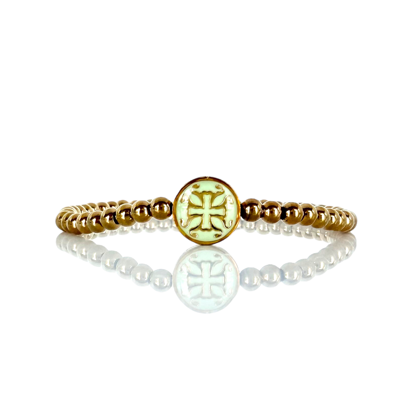 Hadlee Sea Foam 4mm - Gold