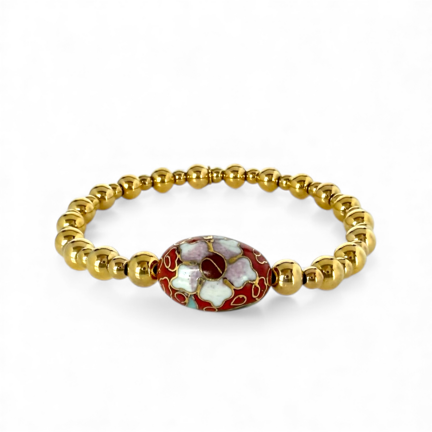 Day 6: Matryoska Imperial Red - Oval + Santa Pouch