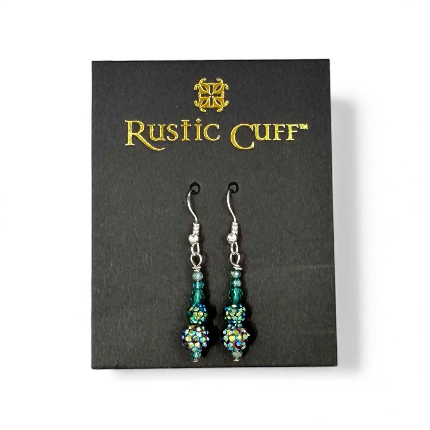 Shine & Shimmer Emerald Earrings