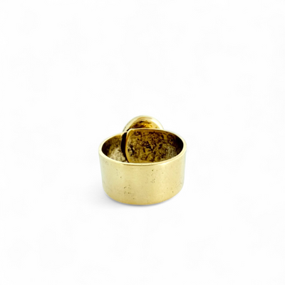 St. Tropez Oval Ring - Peony Blush - Gold