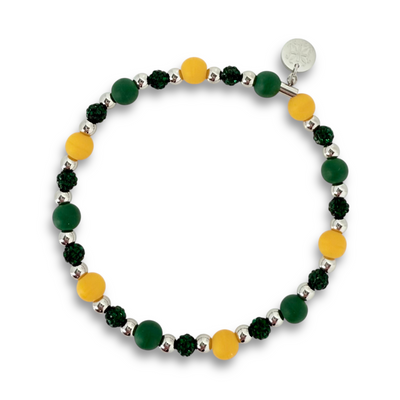 Kaleidoscope Mini Green, Green, Yellow with Silver