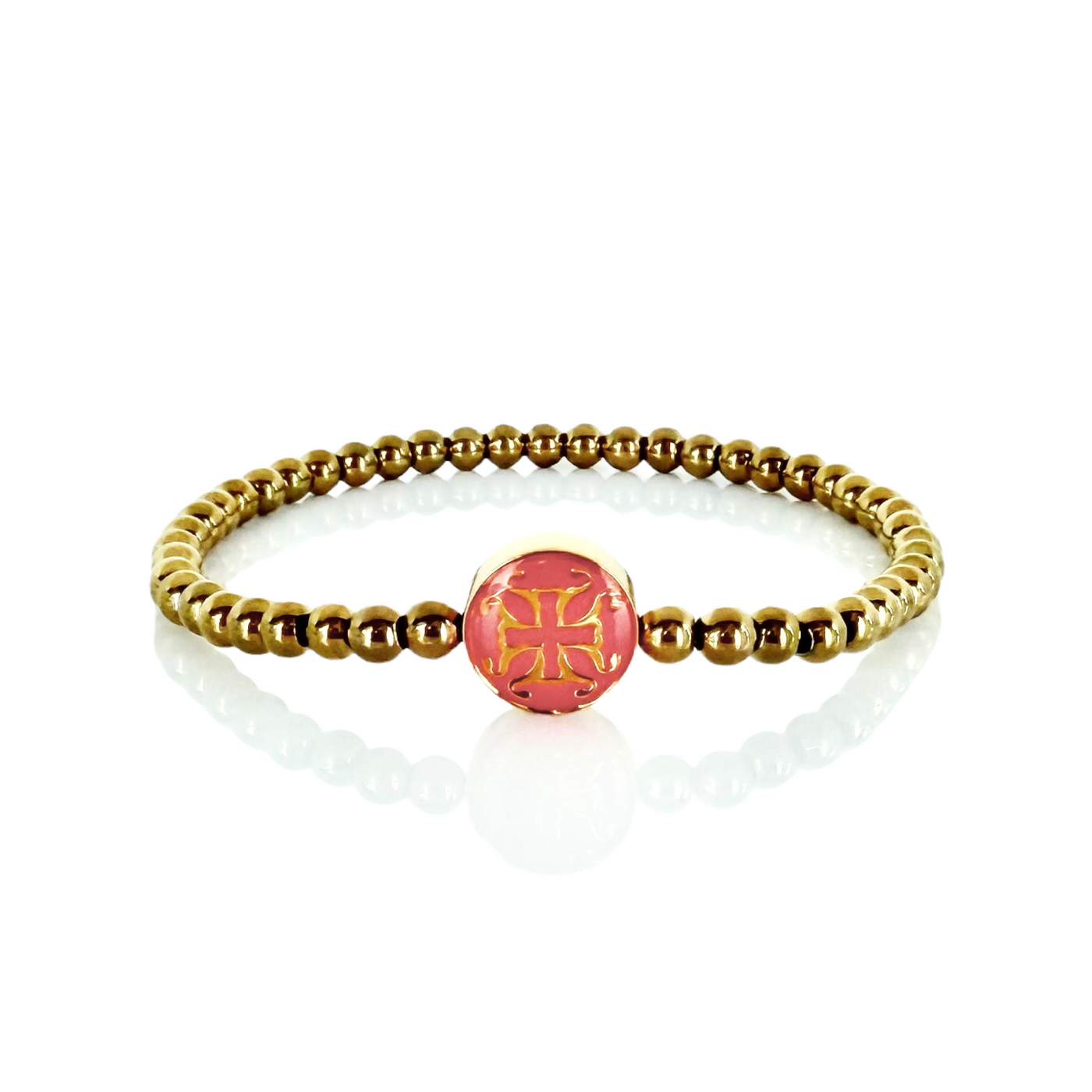 Hadlee Coral 4mm - Gold