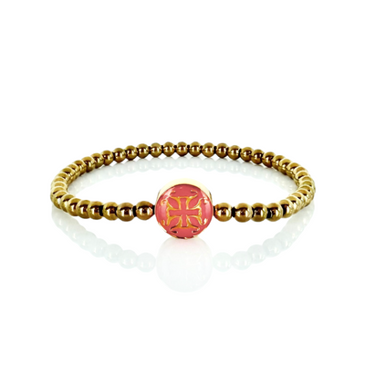 Hadlee Coral 4mm - Gold
