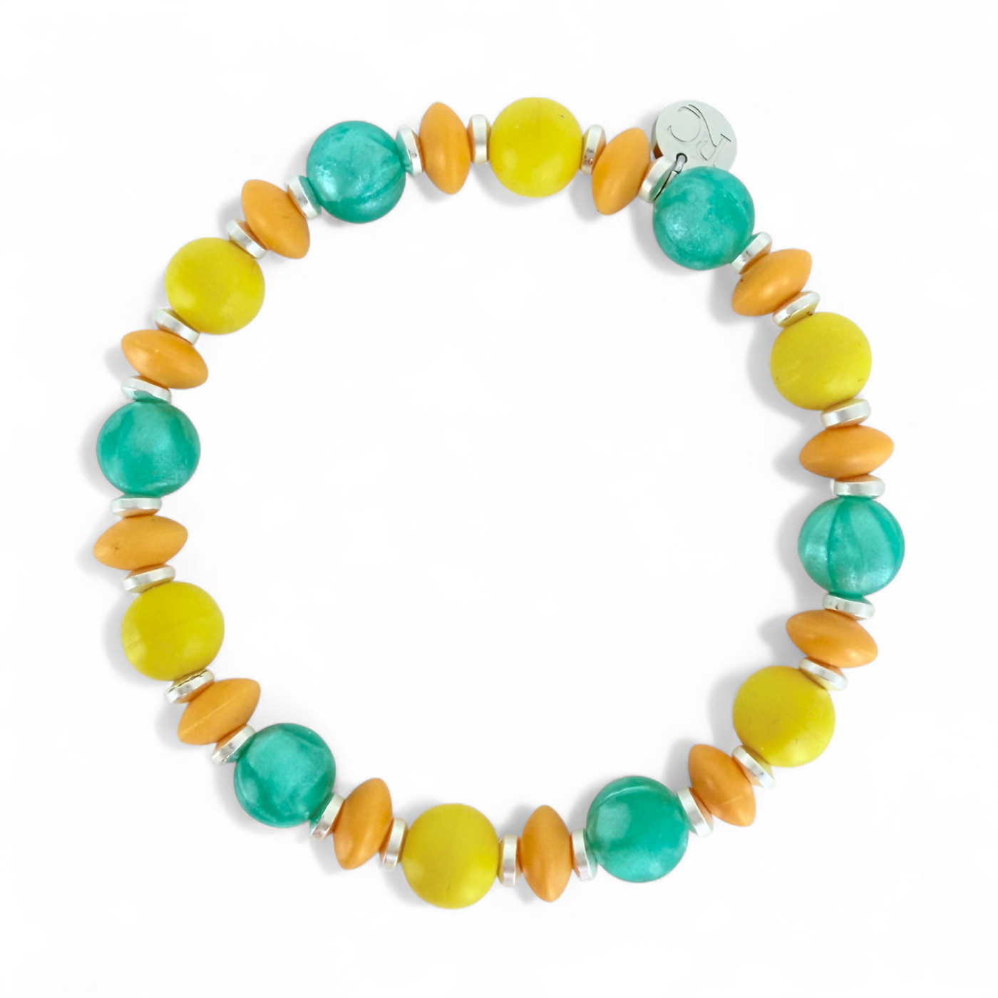 Mrs. Brady - Yellow - Orange - Turquoise