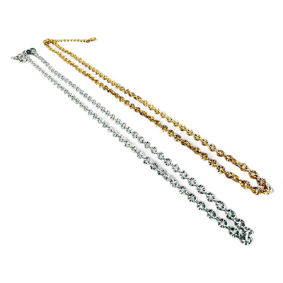 Gilded Chain Necklace - Silver