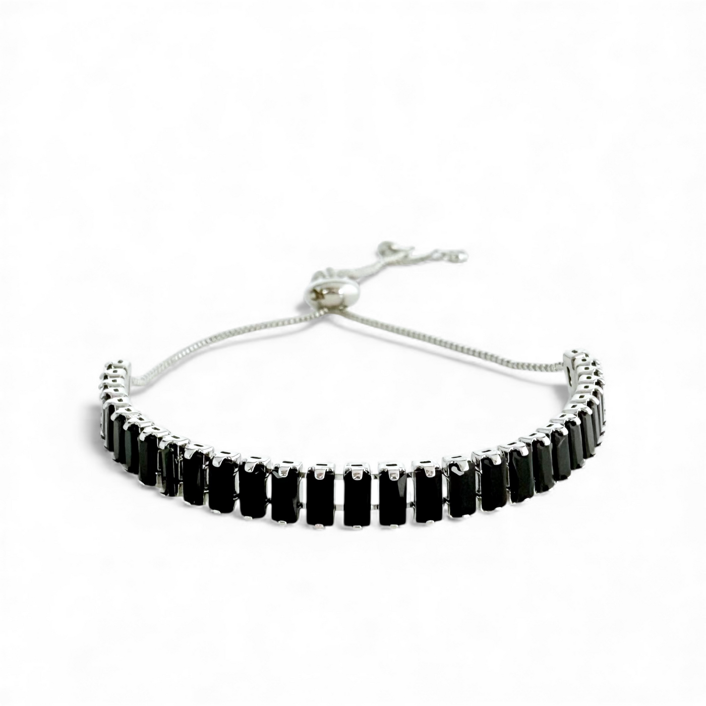 Day 5: Evert Baguette Cut - Slider - Black - Silver + Santa Pouch