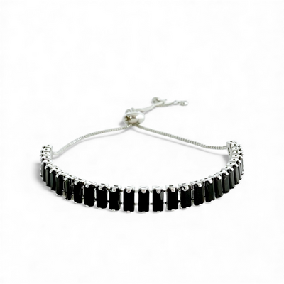 Day 5: Evert Baguette Cut - Slider - Black - Silver + Santa Pouch