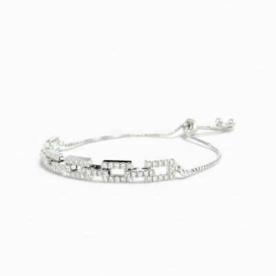 Day 5: Turlington - Pave Interlock - Silver + Santa Pouch