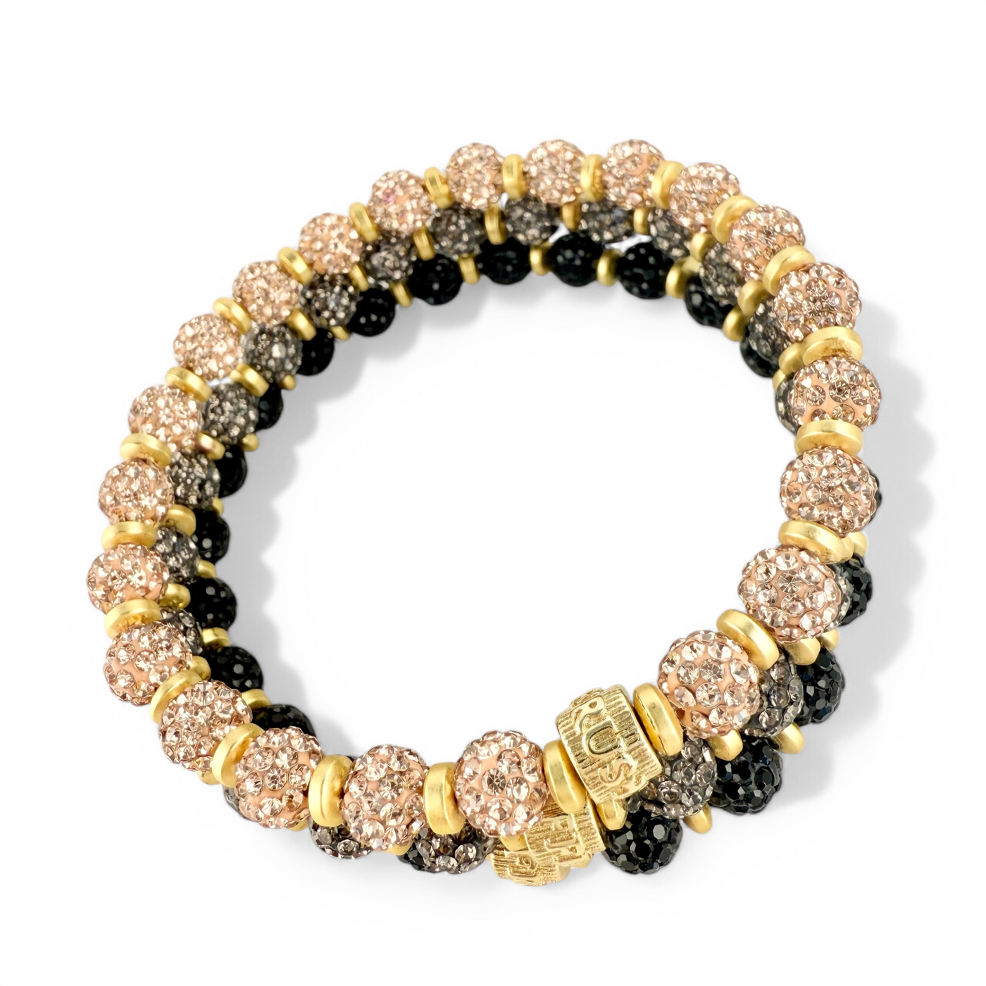 Emerson Lane Trio - Rose Gold + Hematite + Black with Gold