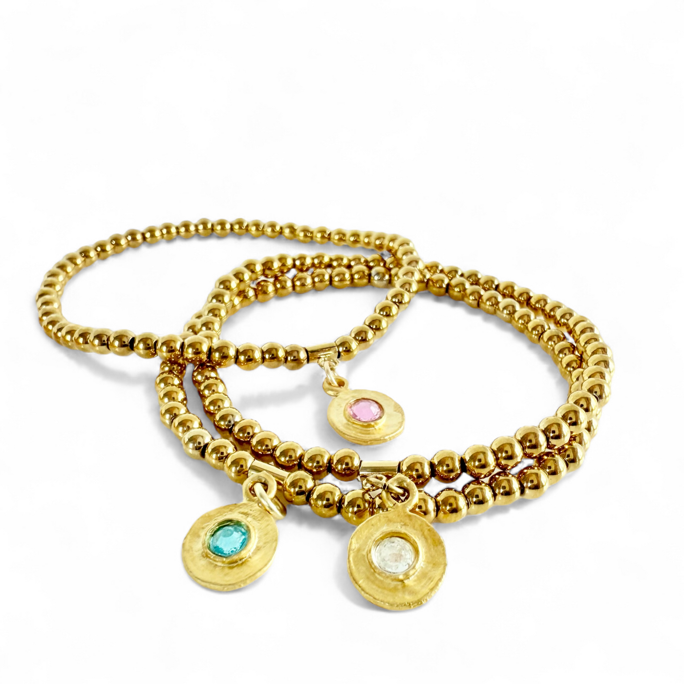 Sicily Crystal Pink - Beaded
