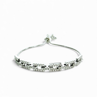 Day 5: Turlington - Pave Interlock - Silver + Santa Pouch